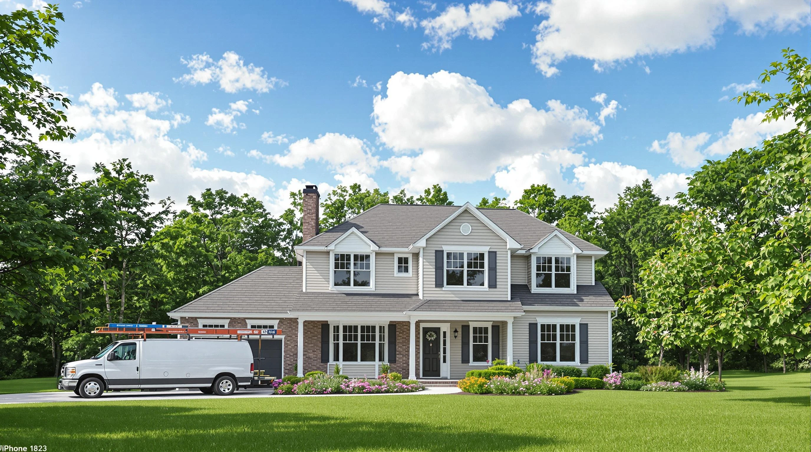 Milton Chimney Sweep chimney sweep crew working in Alpharetta, GA